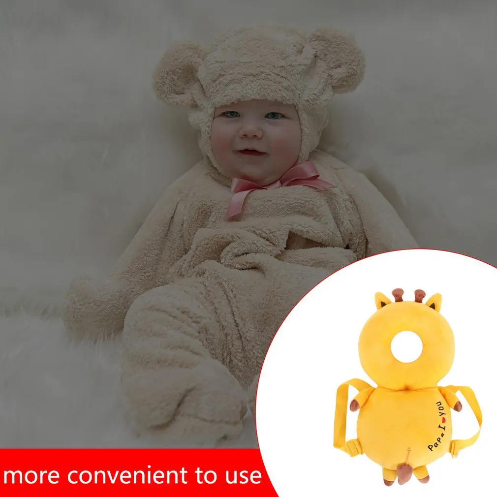 

Baby Infant Toddler Head Back Protector Safety Pad Harness Headgear Headrest