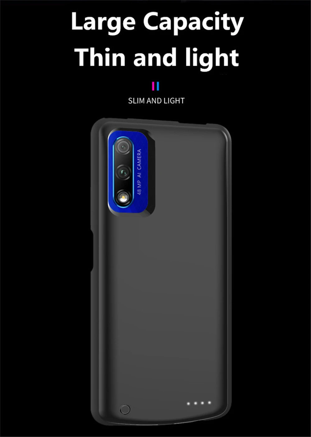 NTSPACE 6500 мАч для huawei Honor 9X Pro, чехол для зарядного устройства, резервный внешний аккумулятор, противоударный чехол для huawei Honor 9X, чехол для питания