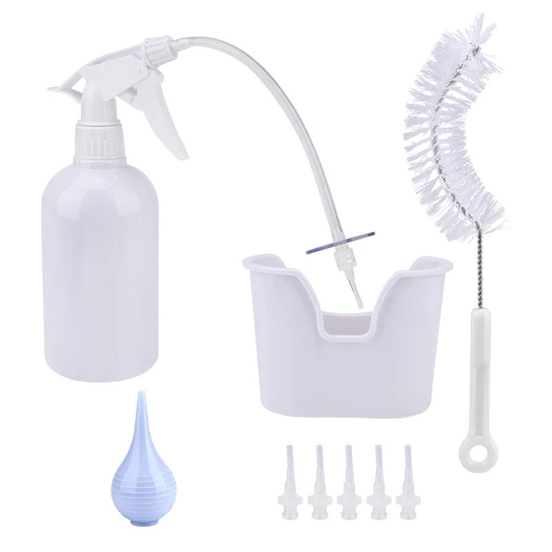 

500mL Ear Wax Irrigation Ear Cleaner Washing Kit Ear Care Earwax Removal Tool hair trimmer eyebrow trimmer nose hair trimmer