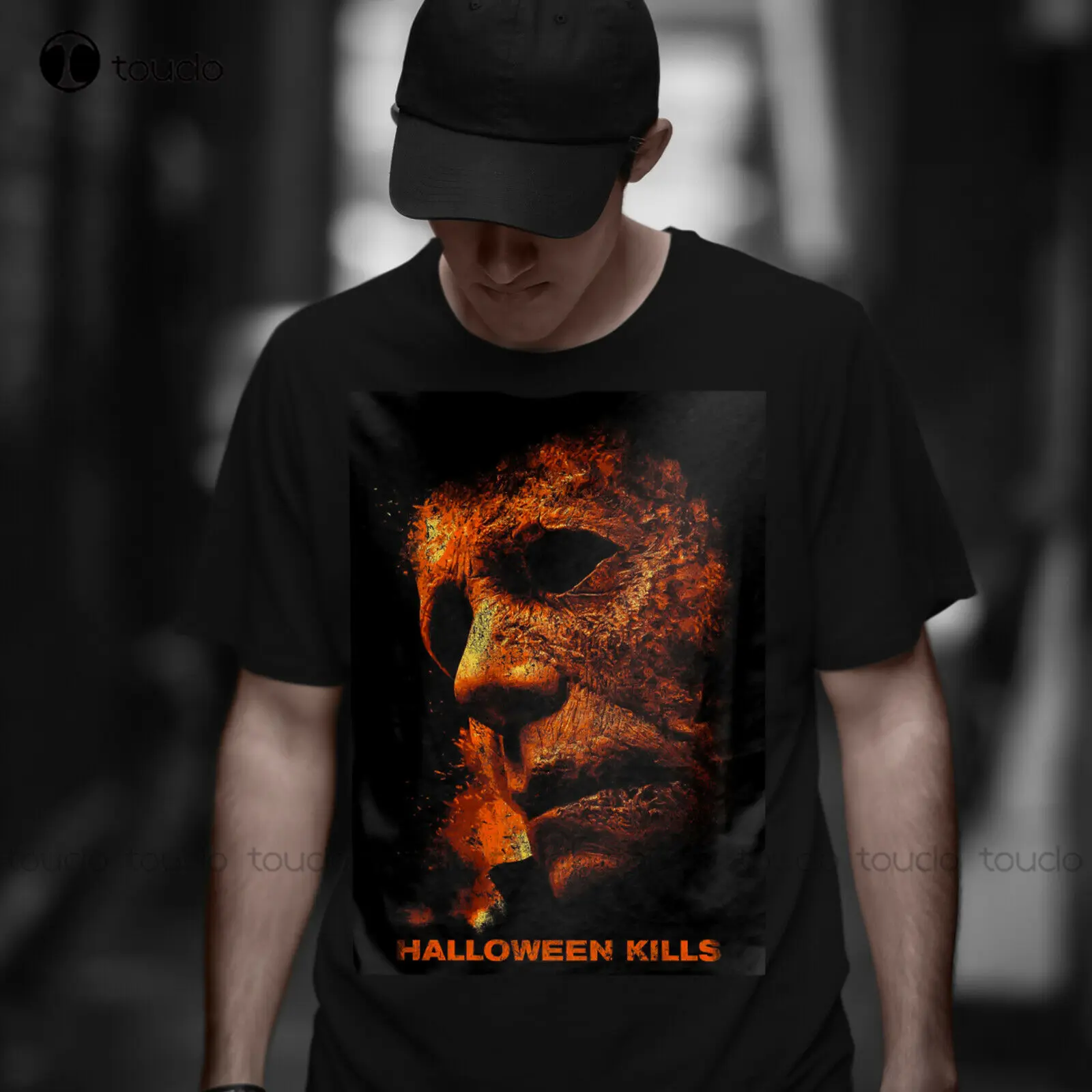 

Halloween Kills 2021 Movie T-Shirt Kills Michael Myers Halloween John Mens Swim Shirt Custom Aldult Teen Unisex Xs-5Xl