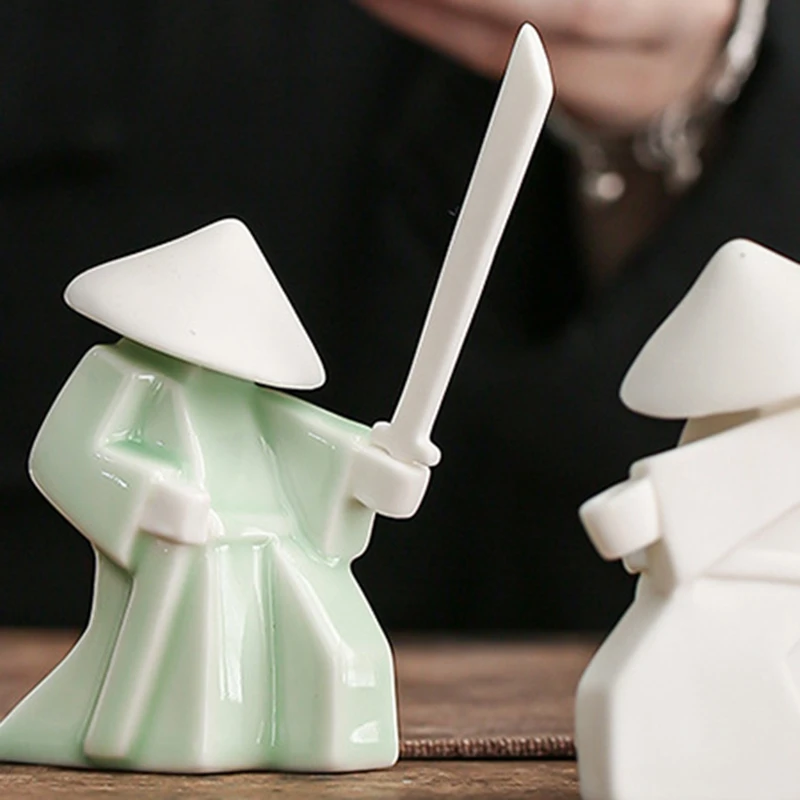 

Incense Burner Samurai Incense Stick Holder Home Fragrance Censer Ornaments