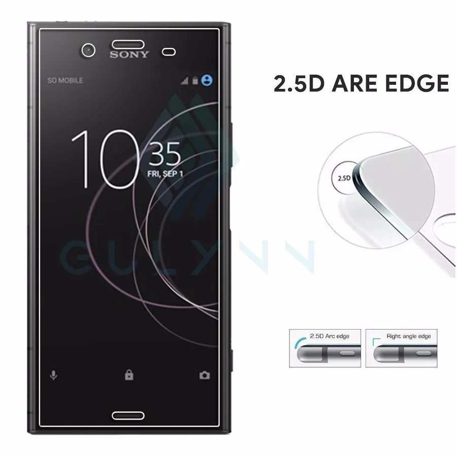 2.5D 9H взрывозащищенное Закаленное стекло для sony Xperia XZ 2 Compact X XA1 Ultra XZ XZS XZ2 XZ L1 Премиум Защитная пленка HD