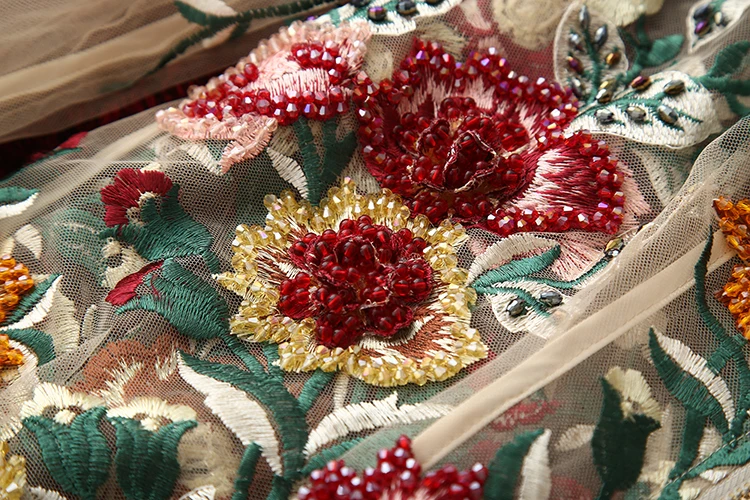 MoaaYina Высококачественная модная дизайнерская куртка, осенняя Женская сетчатая вышивка, аппликация, женский брючный костюм с вышивкой бисером, куртка