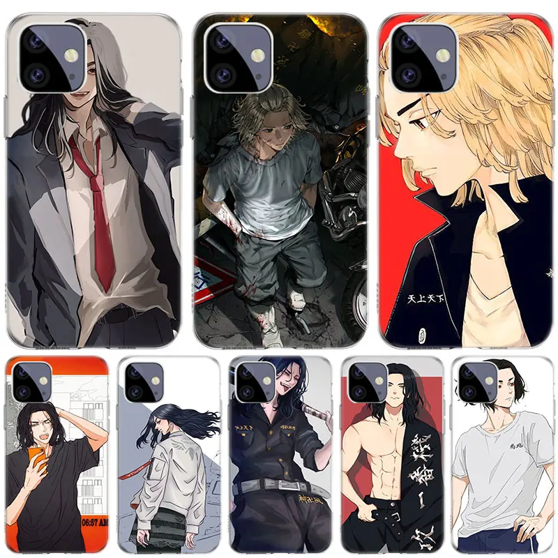 

Tokyo Avengers Case for Apple iPhone 12 11 Pro SE 2020 X XR XS Max 7 8 6 6S Plus 5 5S Silicone Phone Cover Coque