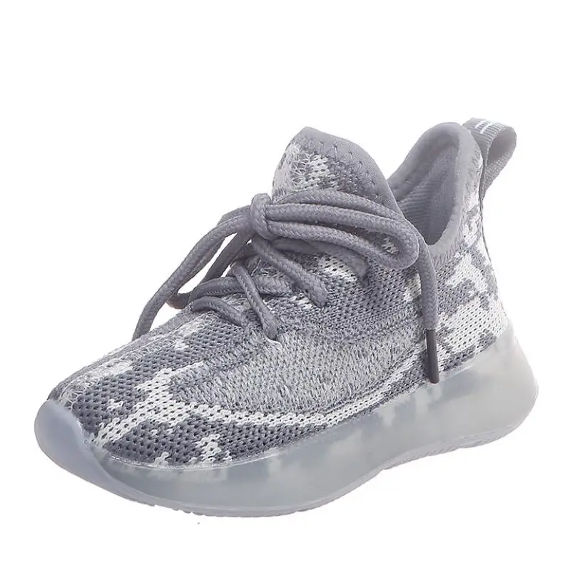 Новинка Весенняя модная дышащая Спортивная обувь для отдыха детская беговая