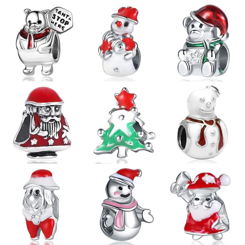 Fit charms plata de ley 925 браслет Ювелирная бижутерия с кристаллом Шарм горка Pendantss Морская звезда бусины в античном стиле DGB458