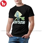 Футболка Steven Universe, футболка с рисунком перидота, с коротким рукавом, симпатичная, базовая Мужская футболка 4xl