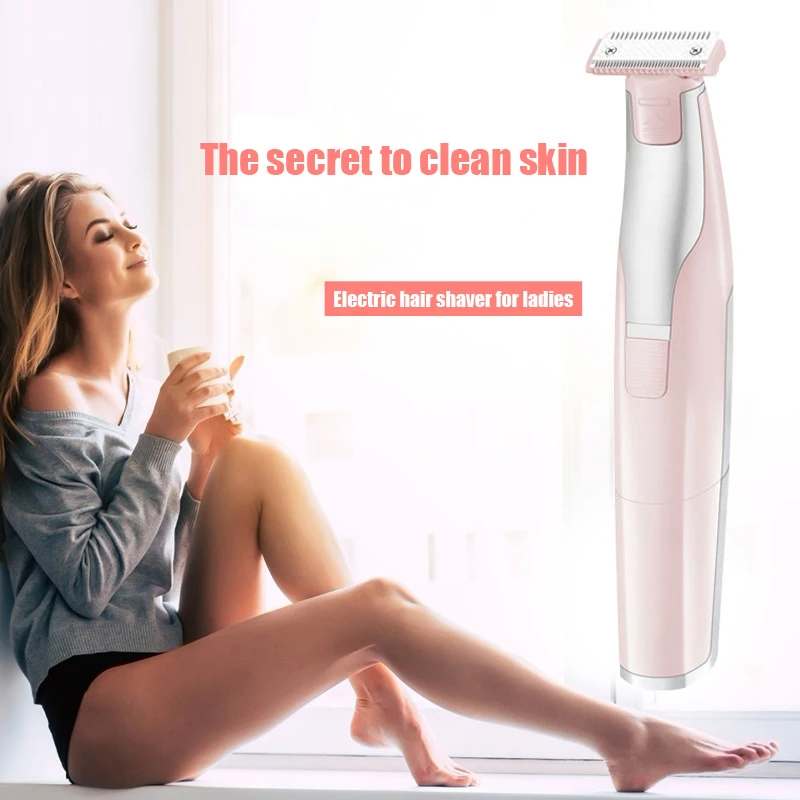 Женская электробритва для удаления волос электрический станок бритья