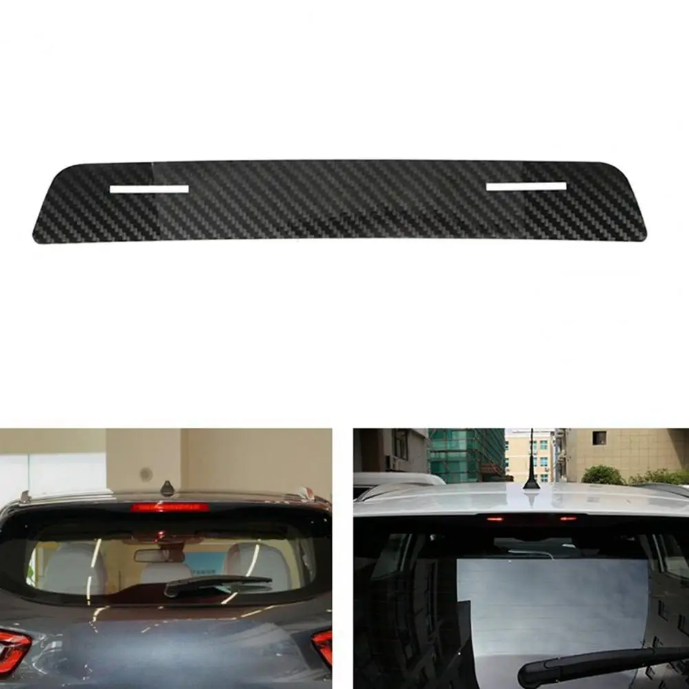 

HOT SALES!!! Car Trim Practical Modification Carbon Fiber Rear Brake Light Sticker for Renault Kadjar