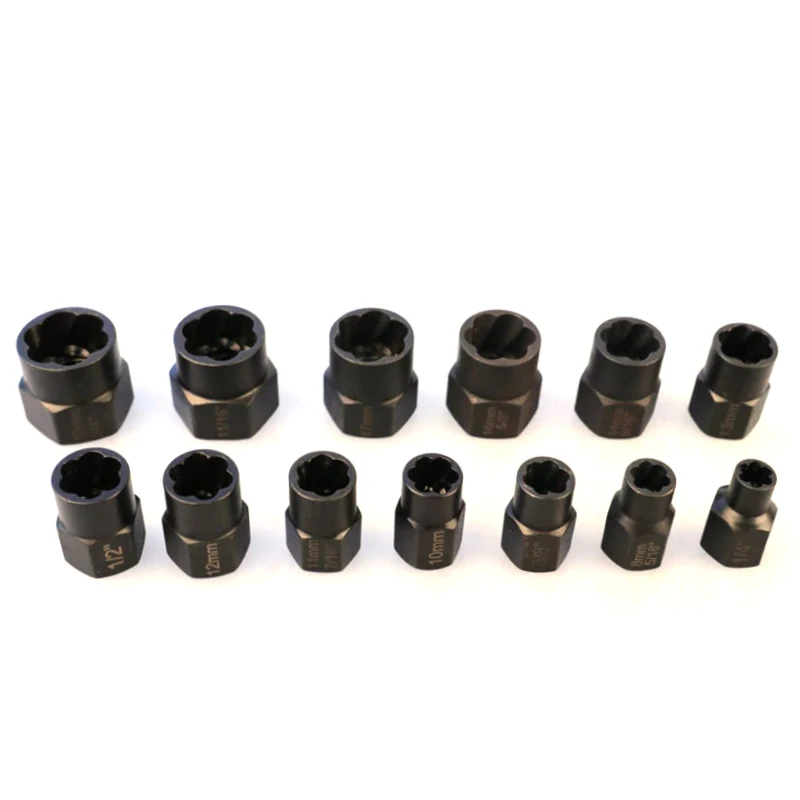 

Damaged Rusted Nut Removal Socket Wrench Defective Bolt Extractor Universal Tool