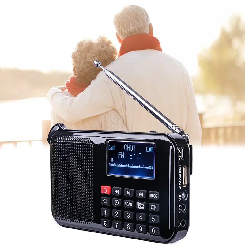 L388 Мини солнечной энергии динамик Mp3 аудио музыкальный плеер с светодиодный
