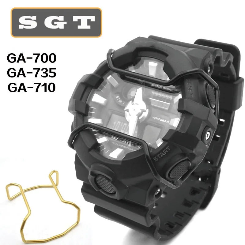 Бампер для Casio G SHOCK GA700/GA735/GA710 аксессуары часов из нержавеющей стали Петля