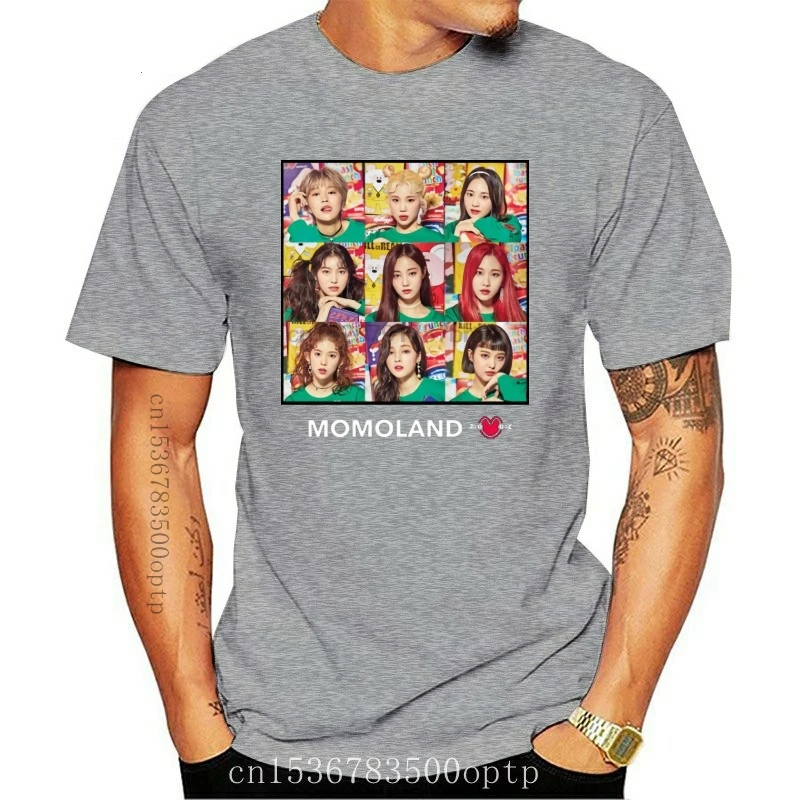 

New Fashion Cool Men T Shirt Momoland Customized Printed T Shirt