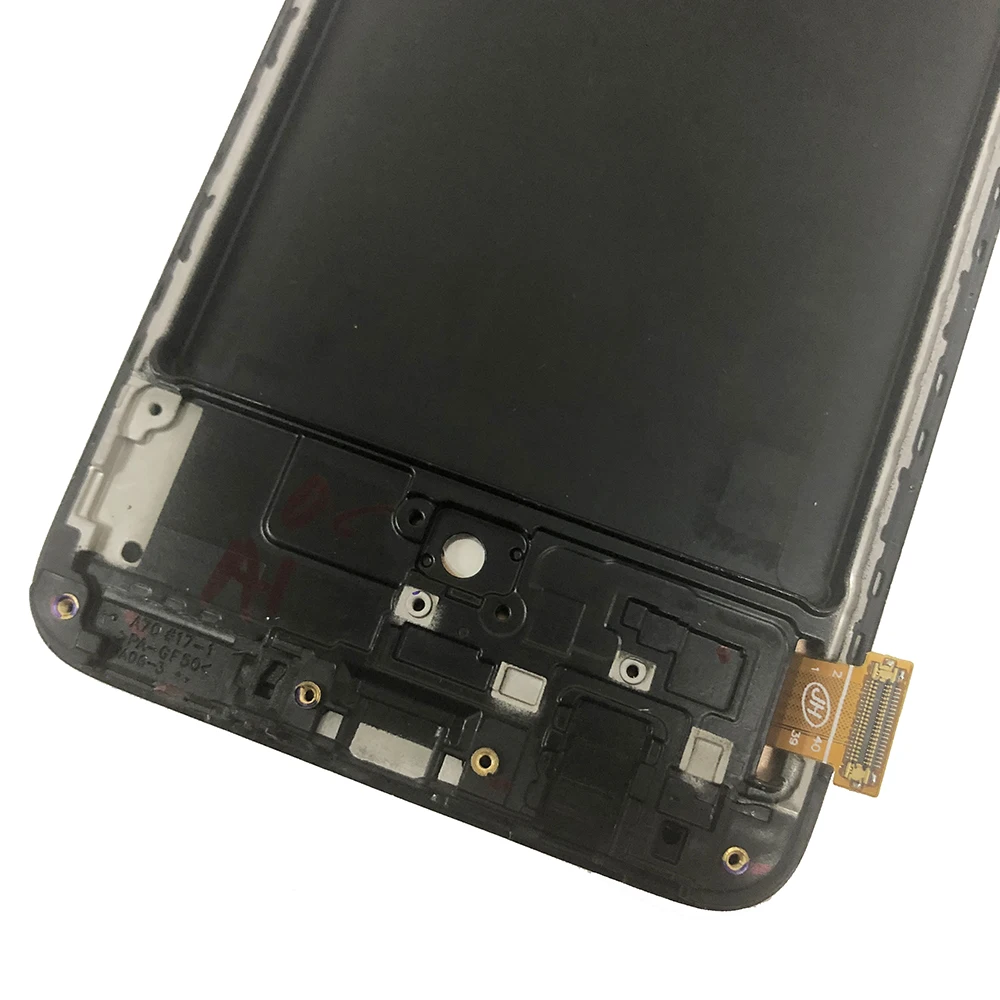 Pantalla LCD para m&oacute;vil, digitalizador de panel t&aacute;ctil con montaje de marco, para Samsung Galaxy A70, SM-A705FN, A705YN, A705F, A705GM, A705MN-4