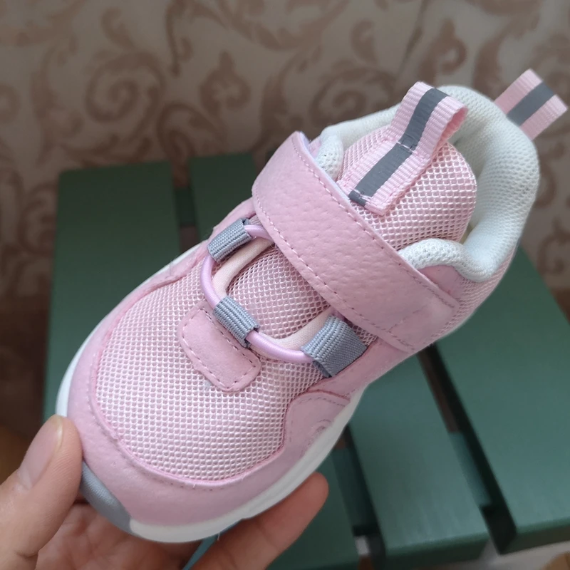 Кроссовки сетчатые для мальчиков и девочек 12 15 5 см дышащие на плоской подошве