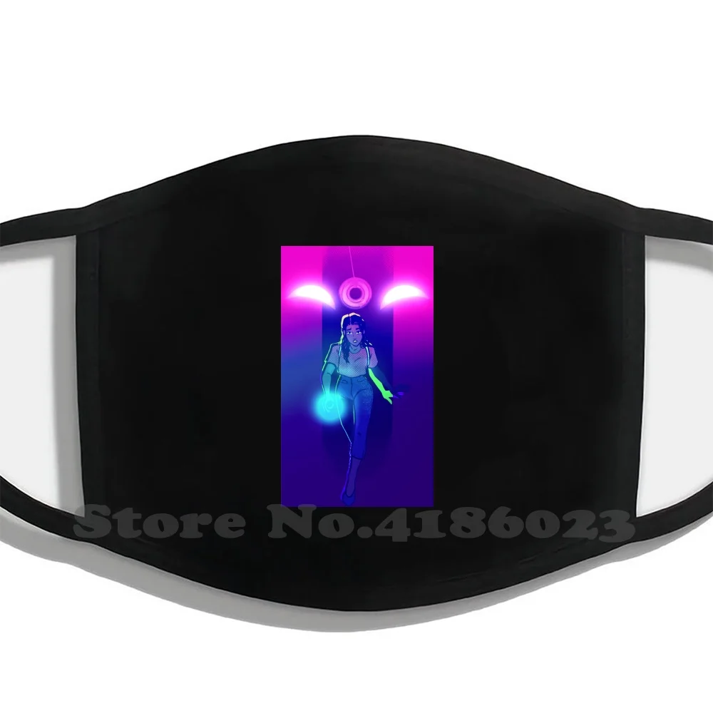 

Don’T Look Behind You Design Black Breathable Reusable Mouth Mask Hypno Purple Pokémon Go Ghost Stories Psychic Psychic Pokémon