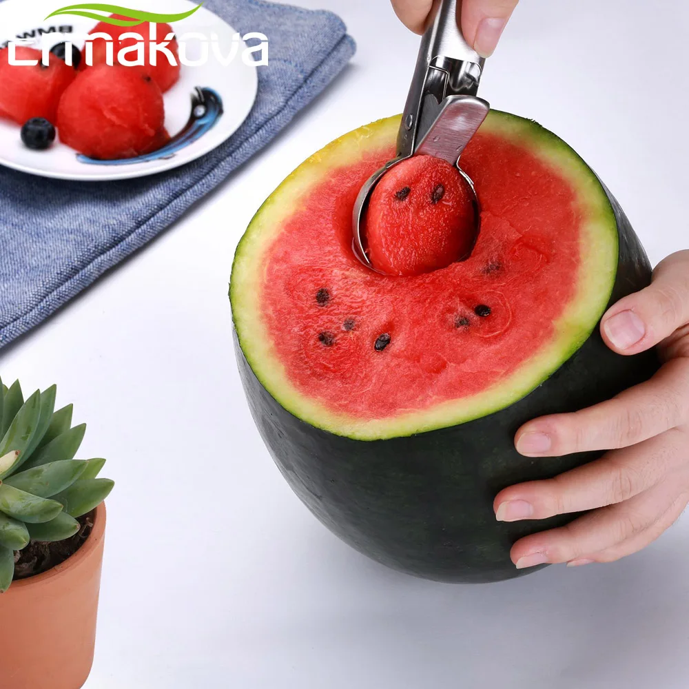 ERMAKOVA 2 шт./лот совок для мороженого из нержавеющей стали замороженного йогурта