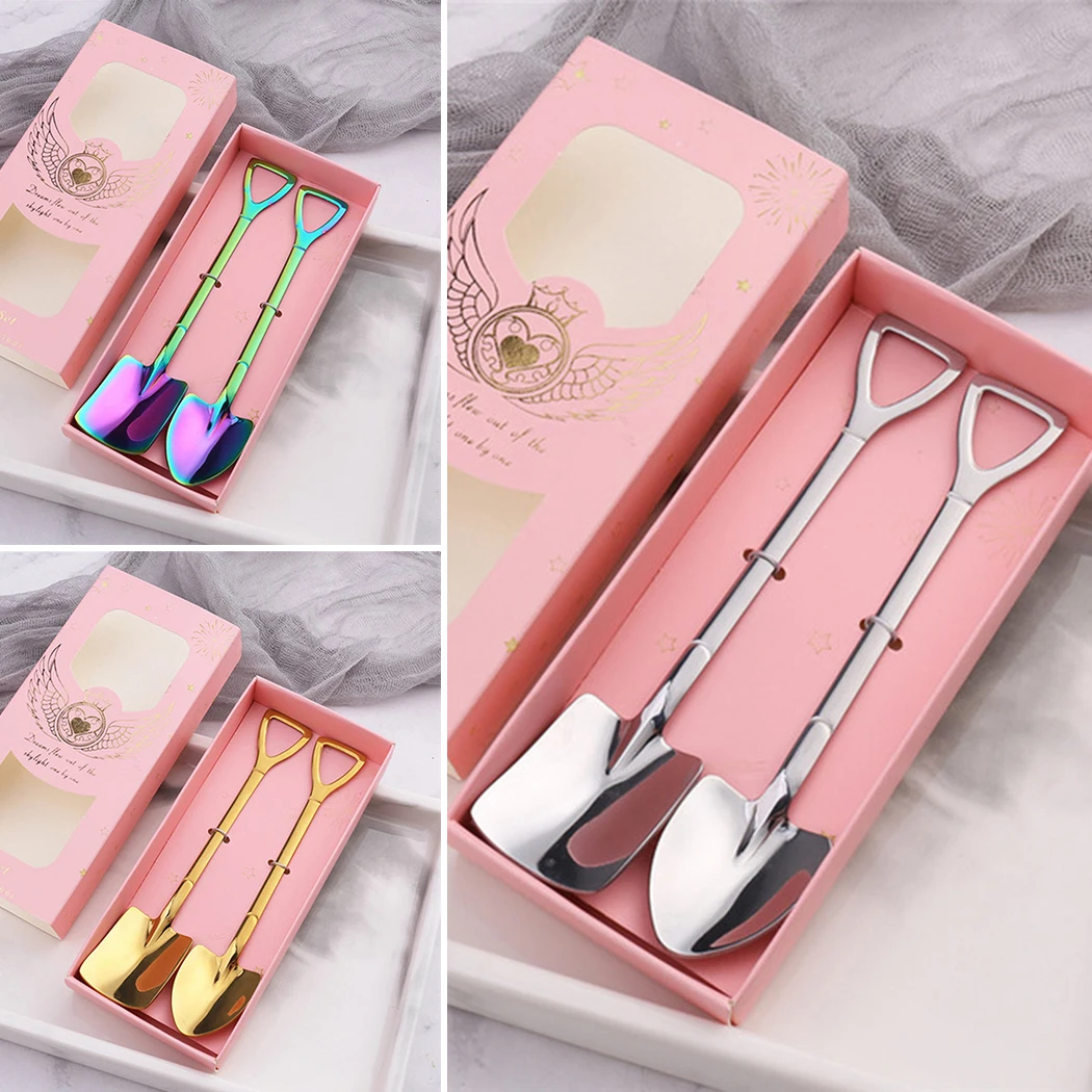 

Coffee Spoons Modern Food Picks Soup Stainless Steel Multifunction Kit