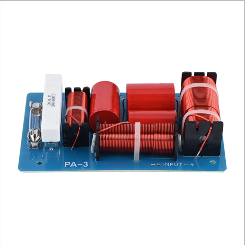 

Speaker Frequency Divider Board Treble Alto Bass 3 Way High Power Hi-Fi Audio Crossover Filter Frequency Distributor
