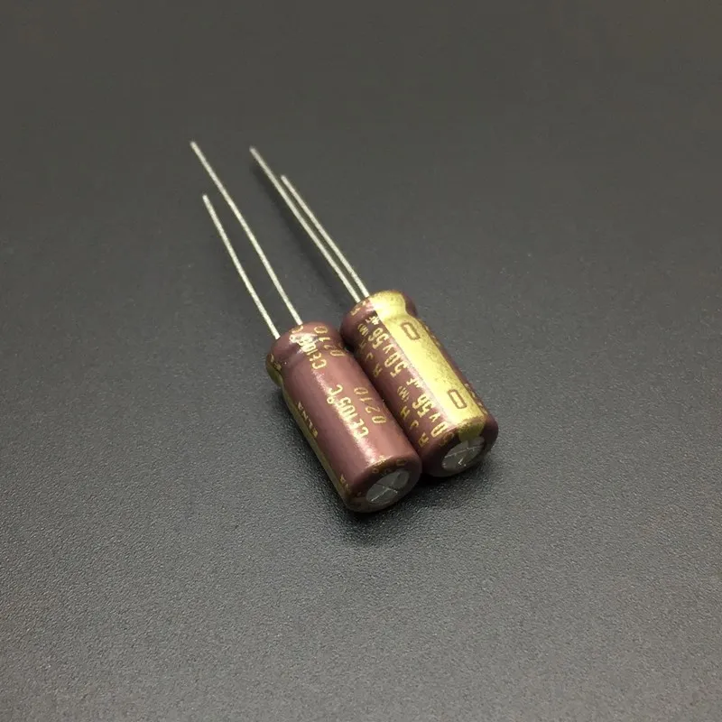 10 шт. 56 мкФ 50 в ELNA RJH серия 6 3x15 мм Экстра низкое сопротивление 50V56uF аудио класс