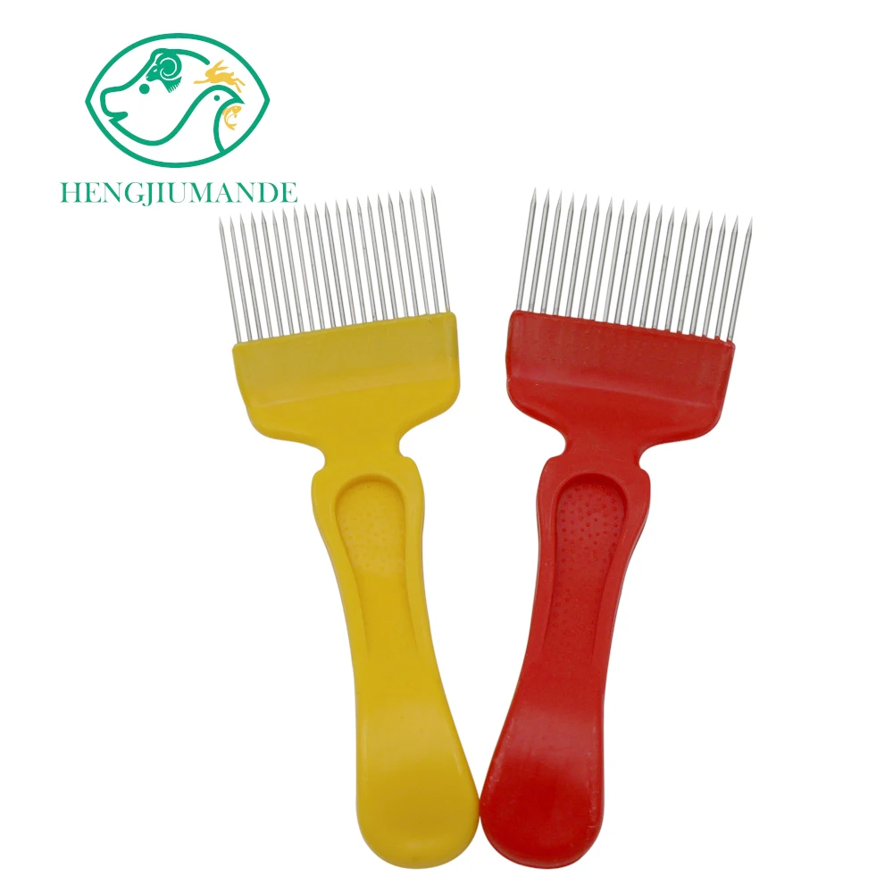 Лопатка для пчеловодства медовая лопатка Антискользящая 18 и 21 игольчатая резки