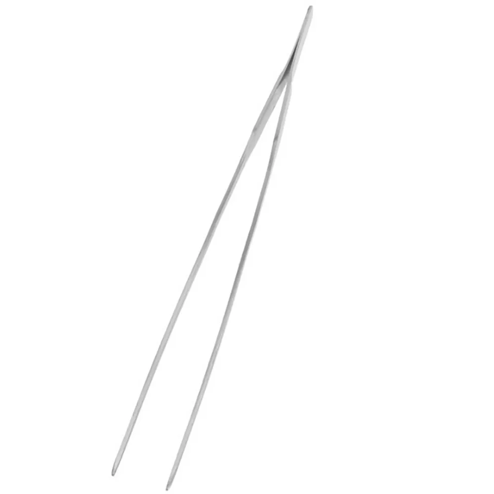 Stainless Steel Aquarium Tweezers Curved water grass Maintenance Tools Plant Shrimp Reef Tweezer | Дом и сад