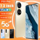 Оригинальные телефоны Android, смартфон, сотовый телефон 7,3 дюйма, две SIM-карты, камера, телефон 4G, мобильный телефон, разблокировка распознаванием лица