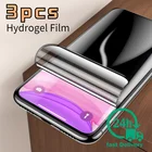 Гидрогелевая пленка 3 шт. для Xiaomi Redmi Note 9S 9 10 Pro 7 8 K30 K20 8T poco X3 nfc M3 F2, Защита экрана для Redmi 8 8A 9 9A 7 7A