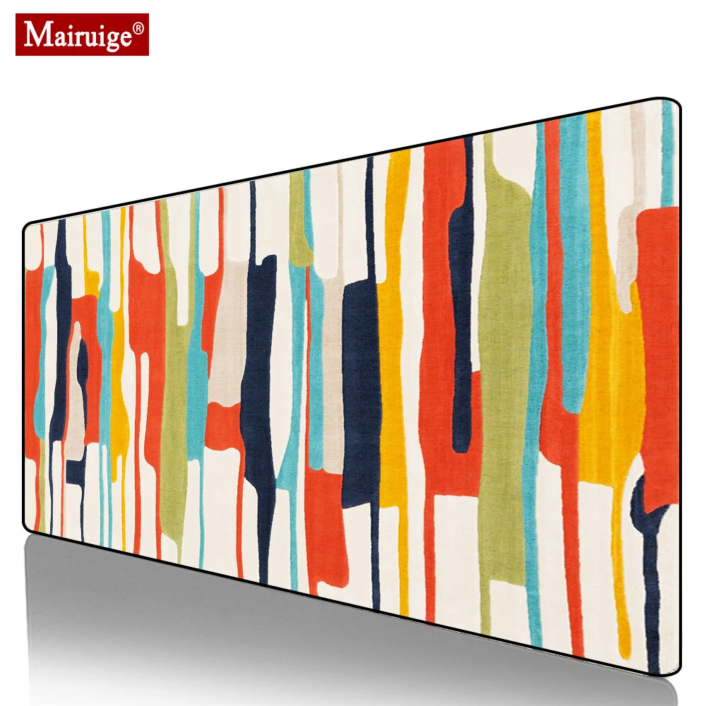

Persian Rug Rectangle colorful Mouse Pad XXL Gamer Desk Mat Large Keyboard Pad Gaming MousePad 80x30cm for Laptop Table Pads