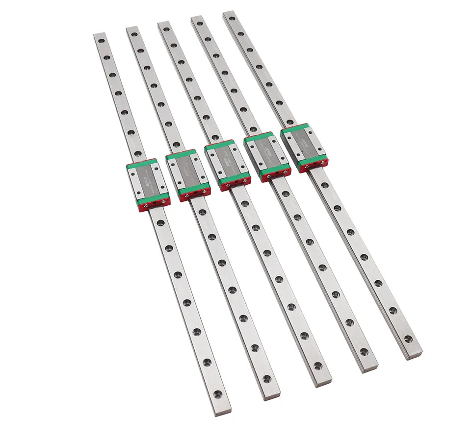 Нержавеющая сталь Hiwin MGN12H коляски 500/600/700 L MGNR12C линейные рельсы 5 шт для BLV MGN Куб 3d принтер MGN12H рельс