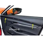 Для Mazda 3 Mazda3 Axela M3 2019 2020 2021 автомобиль палку накладка дверная рама отделка Панель поручень лифт ручки чаши подлокотник