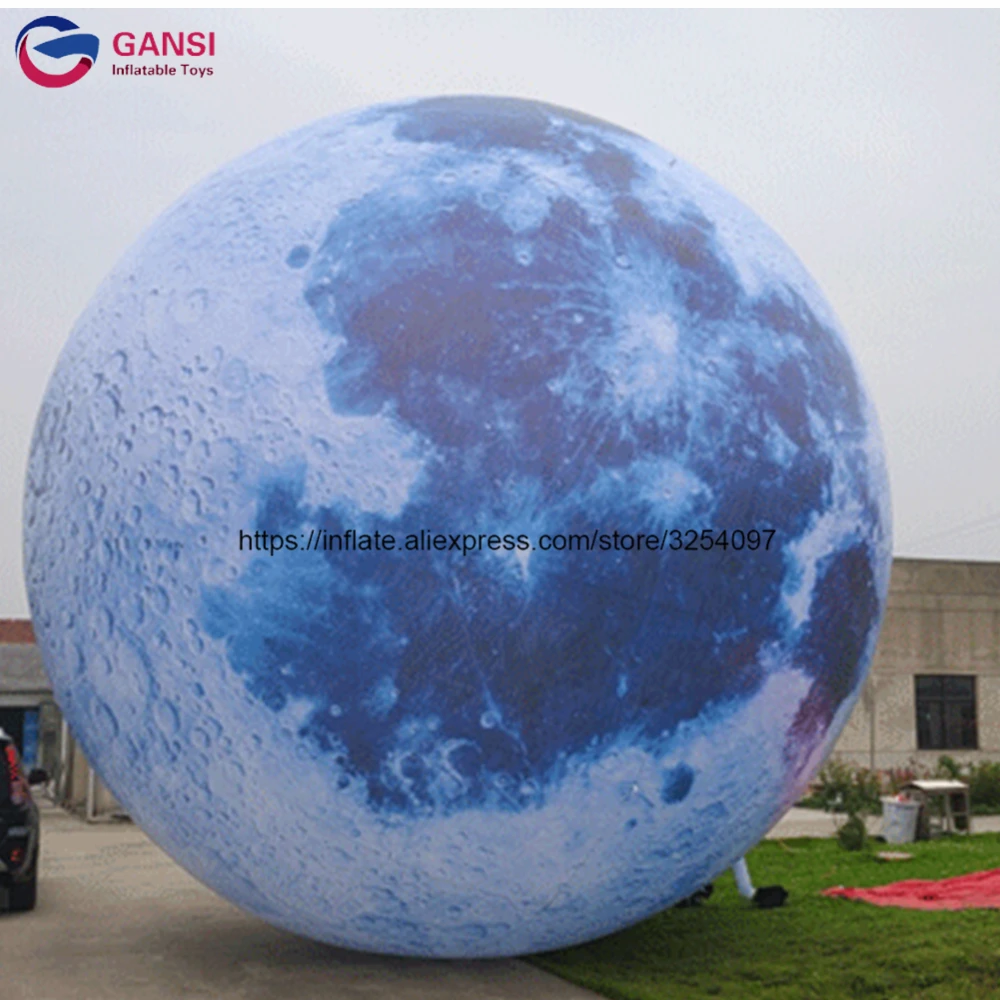 210T полиэфирная ткань надувной гелиевый земной шар коммерческий гигантский