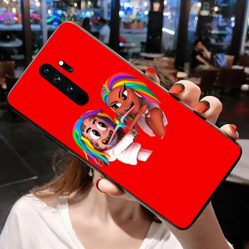

hip hop rapper Tekashi 69 6ix9ine Phone Case for Redmi 9A 8A 7 6 6A Note 9 8 8T Pro Max Redmi 9 K20 K30 Pro