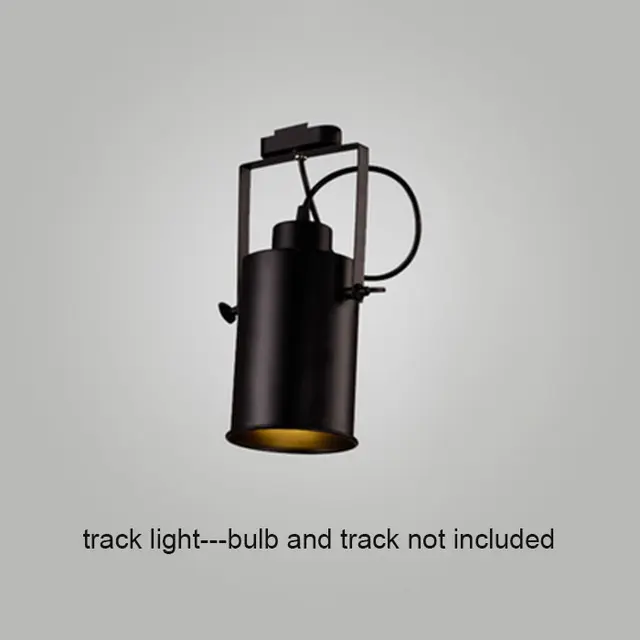 Промышленные винтажные светильники черного цвета в стиле лофт ...