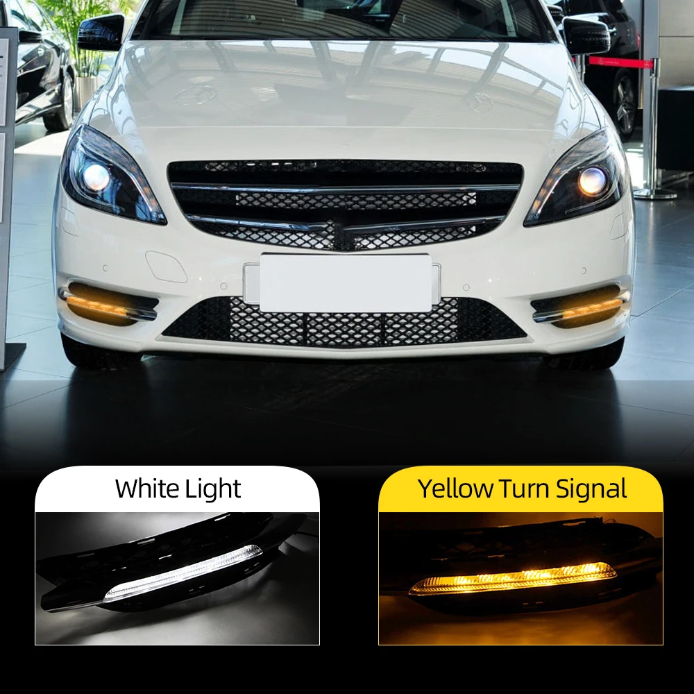 CSCSNL 2 шт. Светодиодный дневной светильник для Mercedes Benz W246 B180 B200 2011 2012 2013 2014 12 В DRL