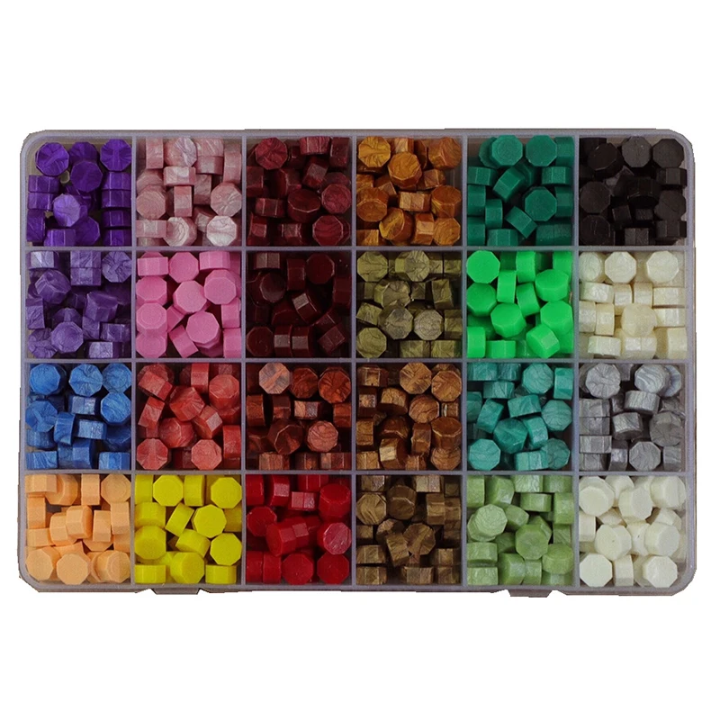 600 шт./кор. уплотнительные восковые бусины печатное восковое уплотнение бисерные