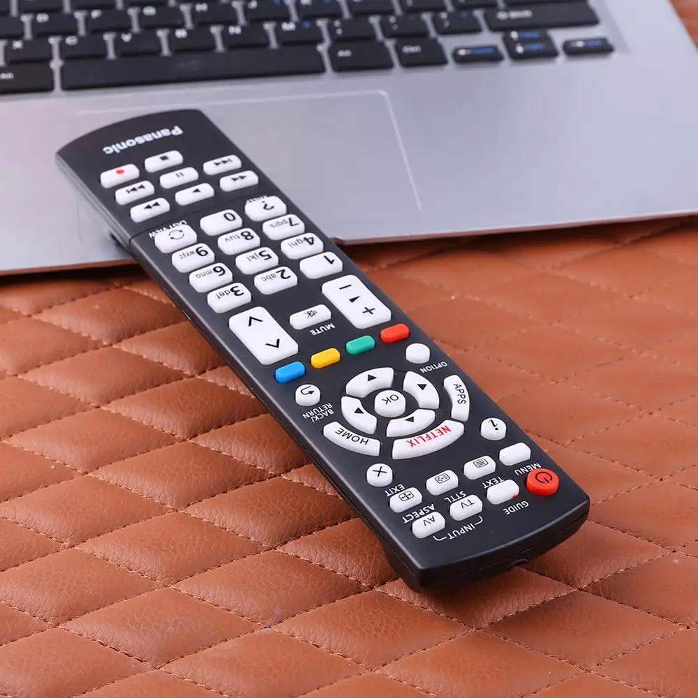 universal 3d tv remote control replacement for panasonic n2qayb001010 n2qayb000842840 n2qayb001011 remote controller for home free global shipping