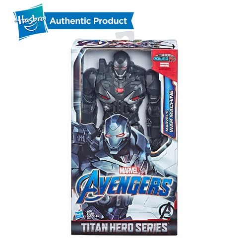 E4017-WAR MACHINE Hasbro Мстители Marvel эндшпиль 12 дюймов Титан герой Халк танос фигурки Marvel игрушки возраст от 4 до - Цвет: E4017-WAR MACHINE