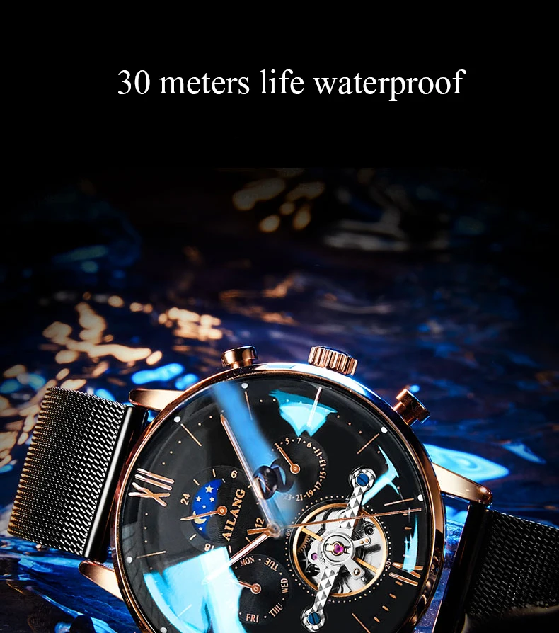 SSS качественные мужские часы tourbillon минималистичные автоматические часы новейший дизайн швейцарское снаряжение Наручные часы дизельные механические часы для мужчин