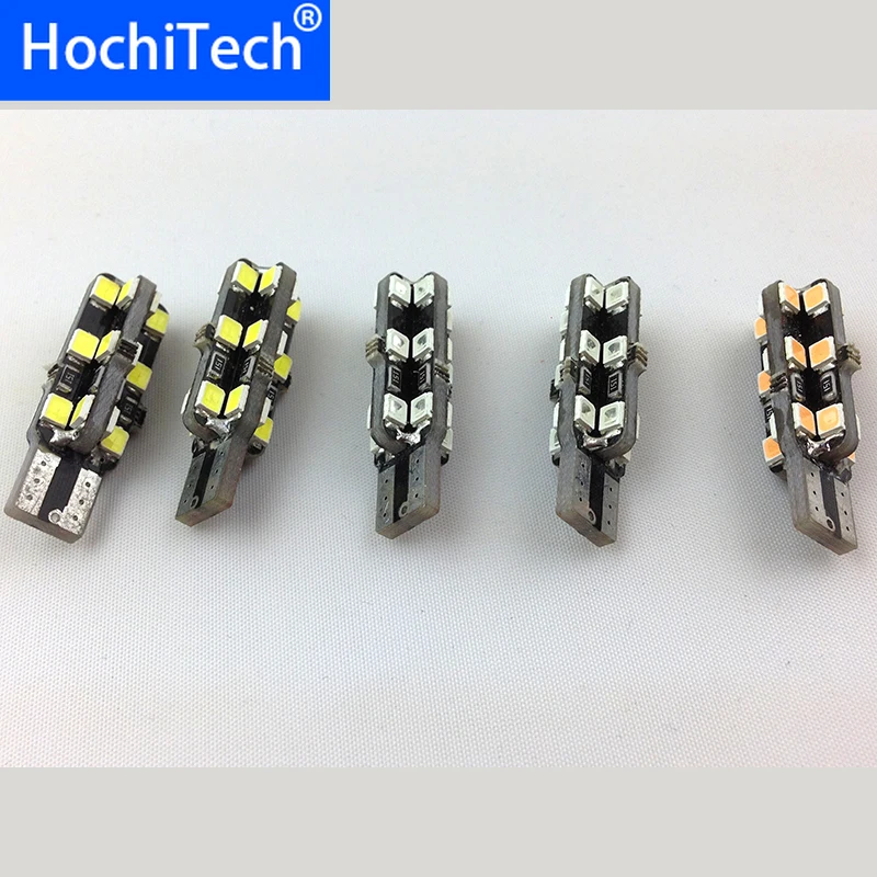 1 шт. новейший T10 W5W светодиодный светильник для салона автомобиля 24SMD чип зазор s