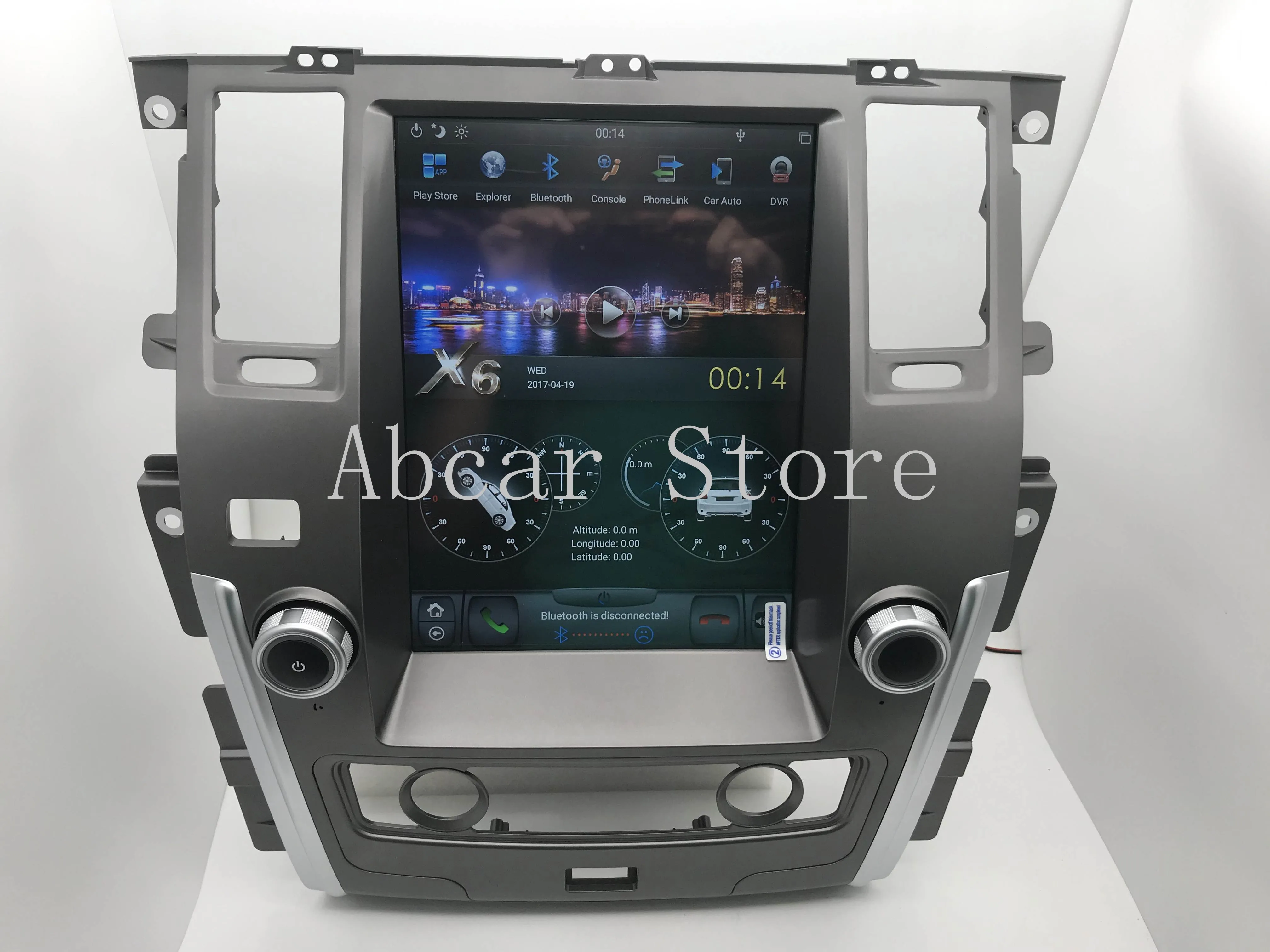 12 1 ''Tesla style Android 9 0 автомобильный dvd плеер GPS навигация для NISSAN патруль 2010 2019