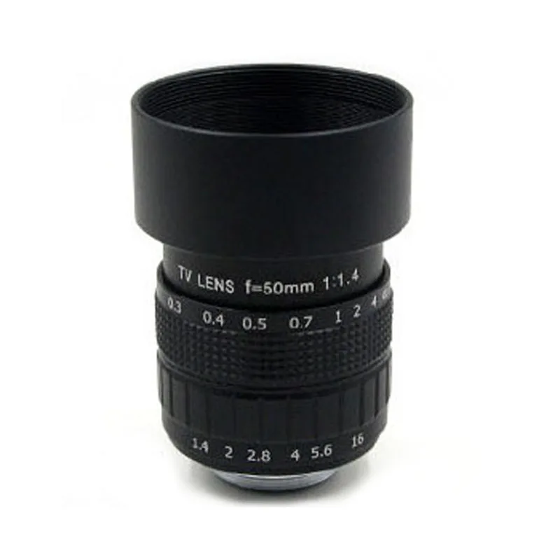 Большая диафрагма 50 мм f1.4 объектив с крышкой для Фотоаппарата Sony NEX-5 A6000 A6300 A6500