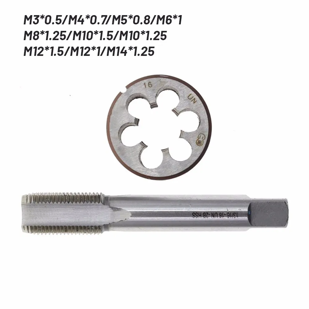 

10 Models Tap Die For Unalloyed And Low Alloyed Steel M8 M10 Accessories