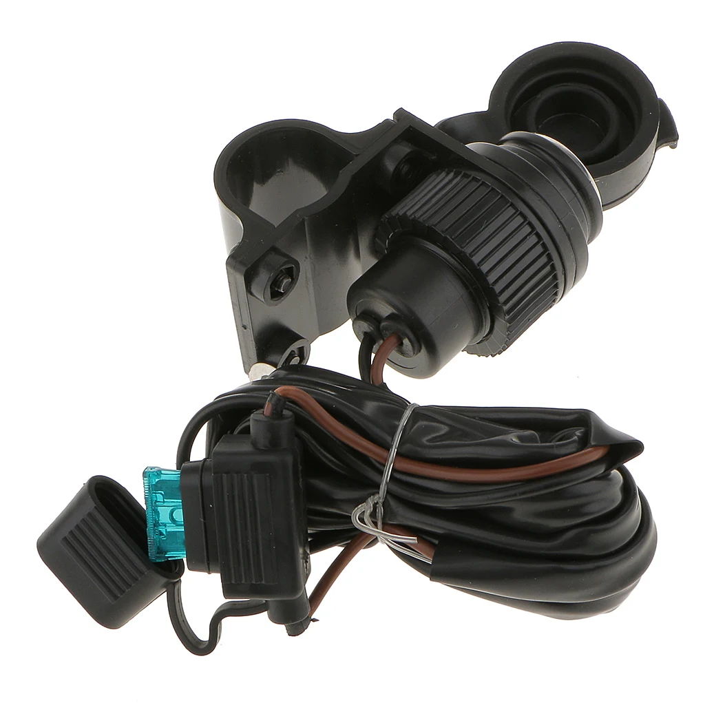 

12V автомобильный мотоцикл прикуриватель розетка с кронштейном