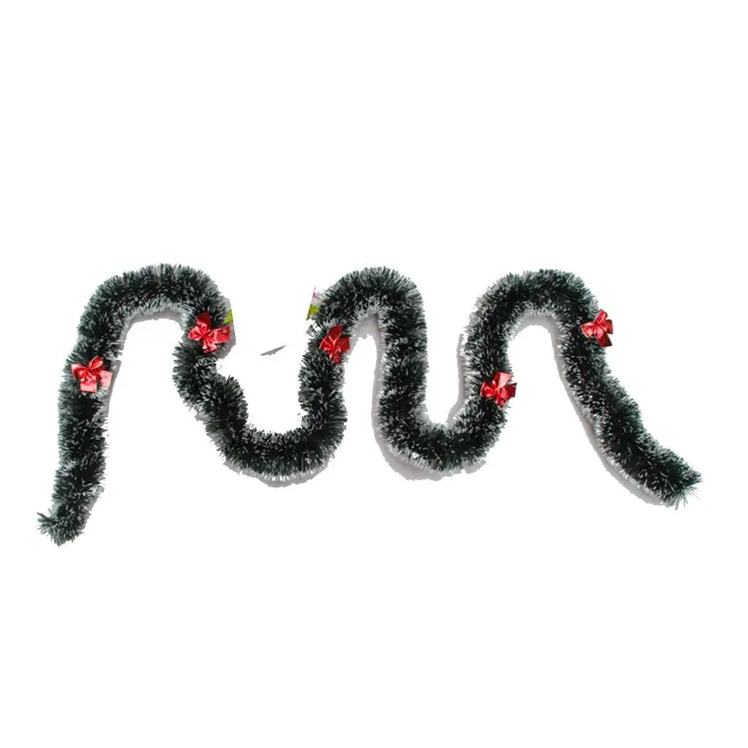 Новая Рождественская елка украшения ленты гирлянда на Рождественское дерево