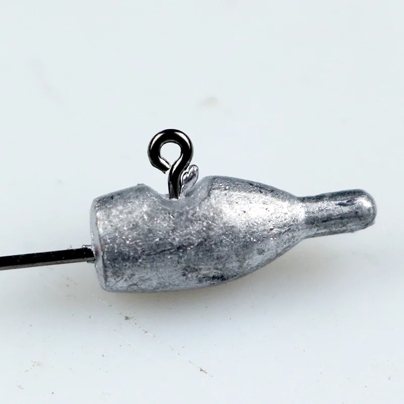 5 шт./лот рыболовный крючок с открытой рукояткой джиг-головка для подледной