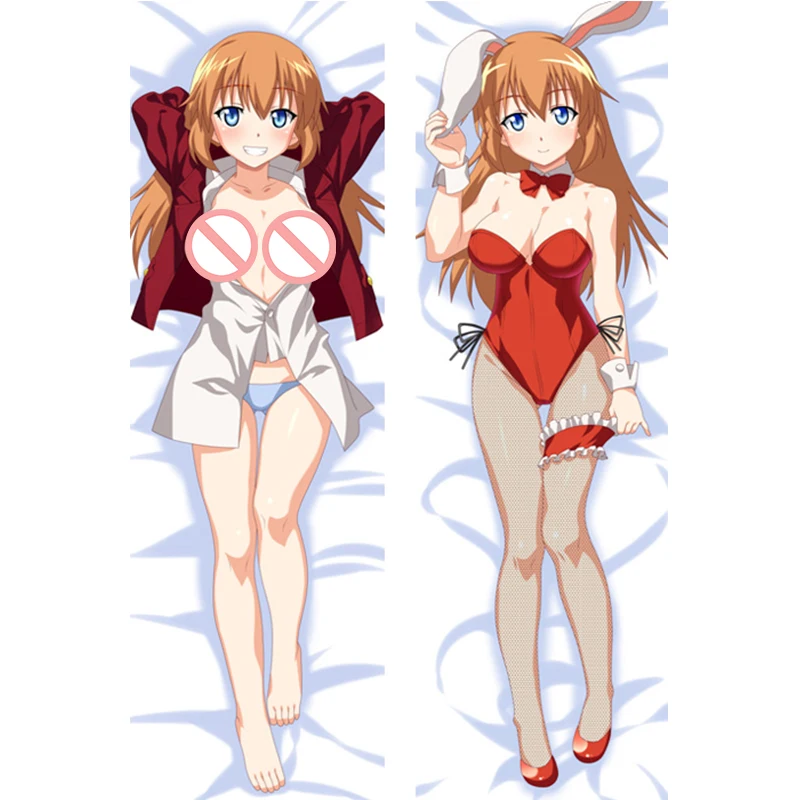 Страйк ведьмы аниме девушка Gertrud Barkhorn Perrine Clostermann длинная подушка для тела чехол с