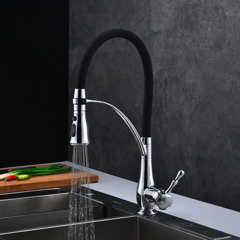 Хромированный кухонный смеситель насадка для распылителя с креплением на