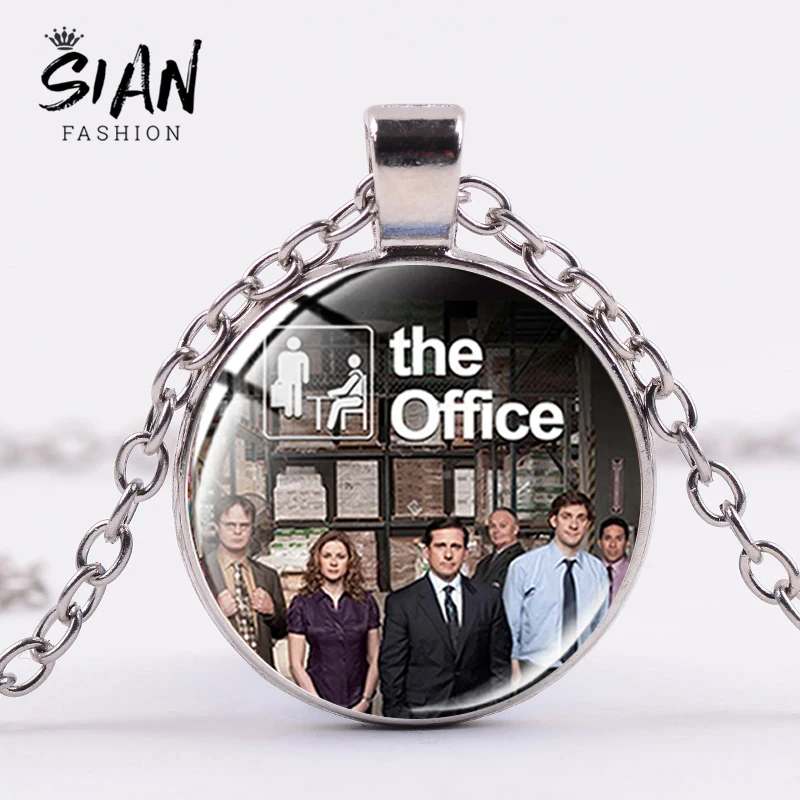 Художественный постер SIAN Hot TV The Office для мужчин и женщин сувенирное ожерелье с
