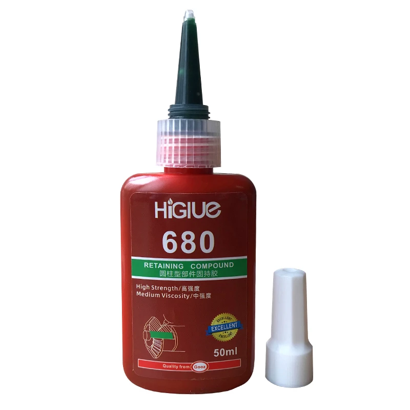 

HiGlue 680 Anaerobic Bearing Glue Sealant Adhesive Retaining Compound 50ml*1pcs